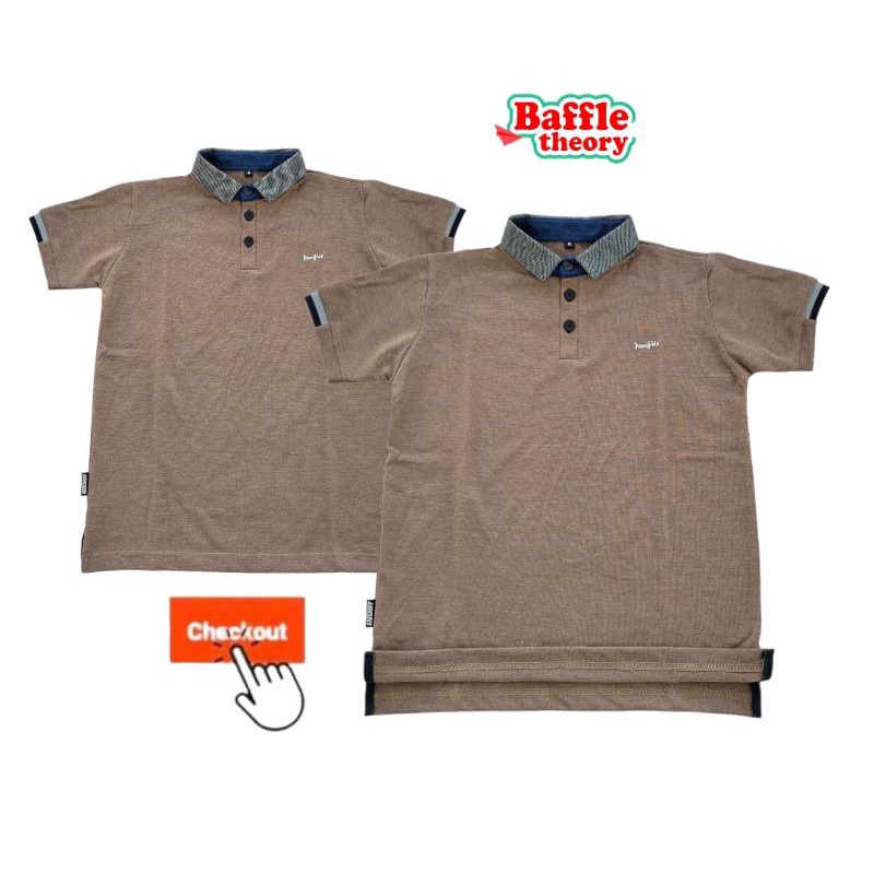 Kaos Polo Anak Premium 7-12 Tahun Kaos Wangky Anak Kaos Kerah Anak POLOSHIRT ANAK Baffle kids