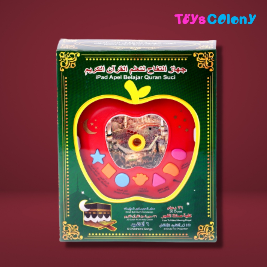 PUZZLE ANGKA Dan Ipad Apel Belajar Al-Qur'an (PAKET HEMAT ISI 2 ITEM)