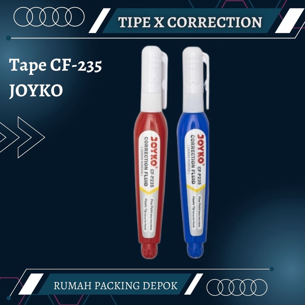 

Tipe X Correction Tape CF-235 Joyko