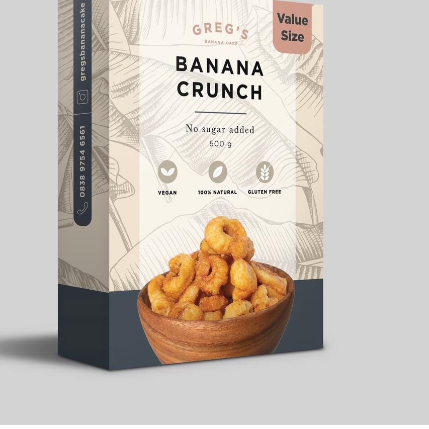 

➣ Greg's Banana Crunch Value Size Box ☃