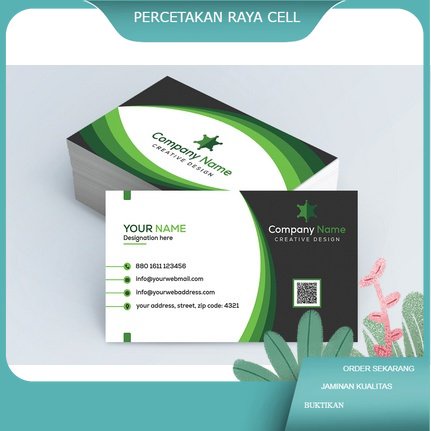 

Cetak kartu nama
