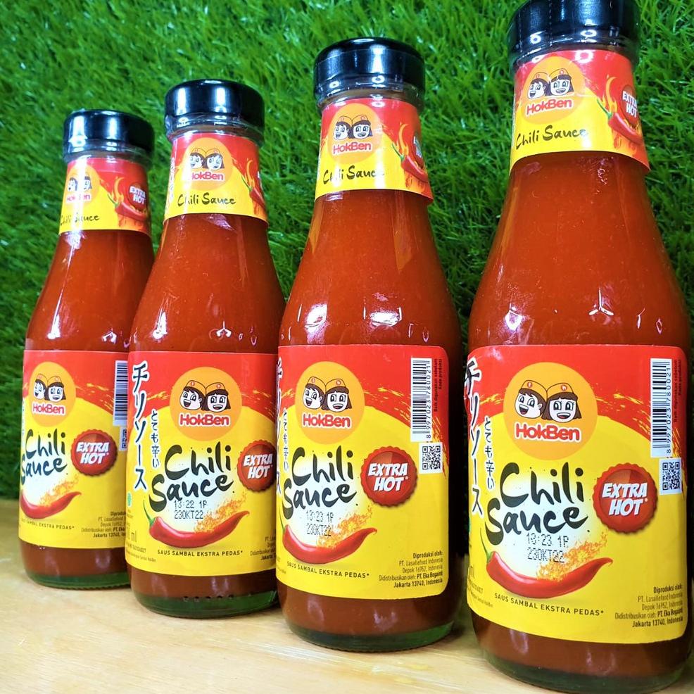 

Kemasan Baru.. Chili Sauce Hokben 200ml / Sambal Hokben / Extra Hot / Halal 79