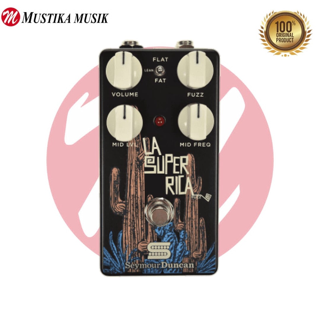 Seymour Duncan Effect Pedal La Super Rica Fuzz Pedal 11900-013