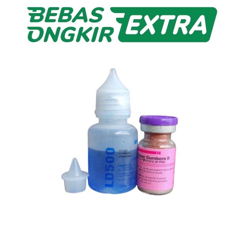 VAKSIN MEDIVAC GUMBORO B LD 500 Penyakit Gumboro Ganas