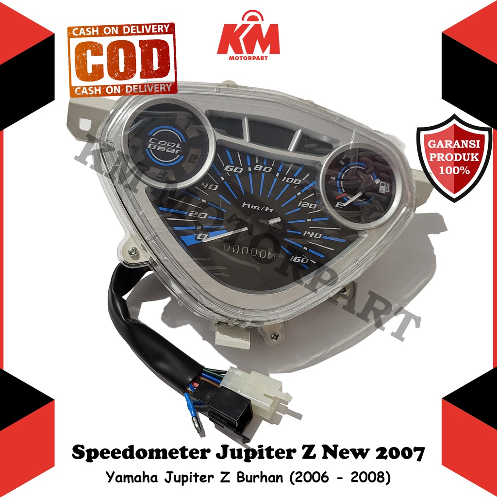 Speedometer Jupiter Z New Burhan 2006 - 2009 Variasi Speedo Kilometer Assy Yamaha Set