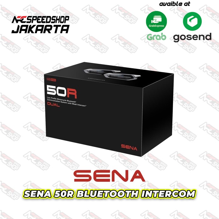 Sena 50R Intercom / Bluetooth Interkom Sena 50 R Dual Helm Comunicator #Original