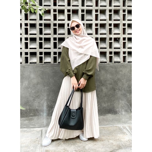 Baju Cewek Blus wanita atasan outer