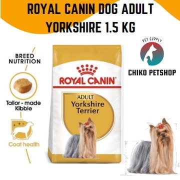 Royal canin anjing adult yorkshire terrier 1.5kg | makanan anjing rc