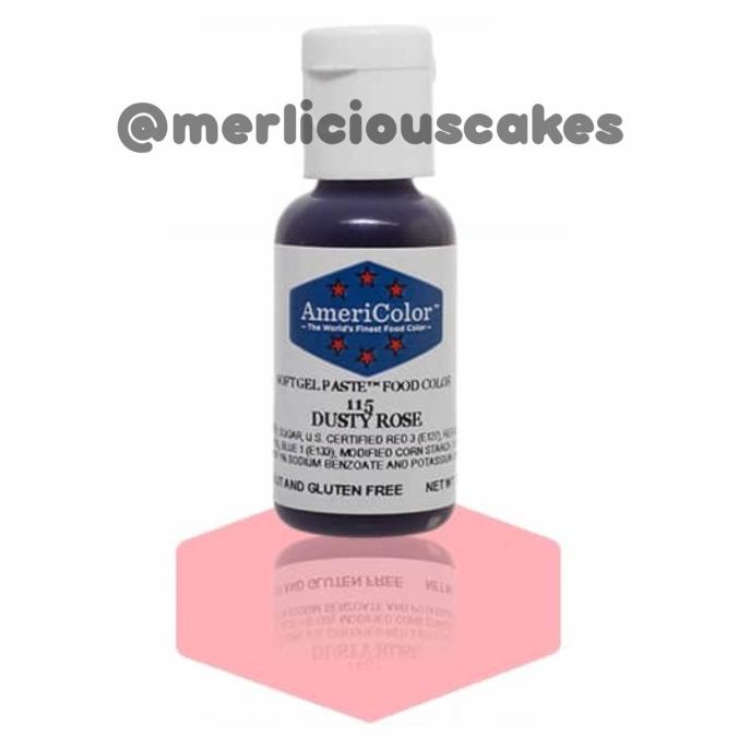 

Americolor 0,75 Oz Soft Gel Paste Dusty Rose
