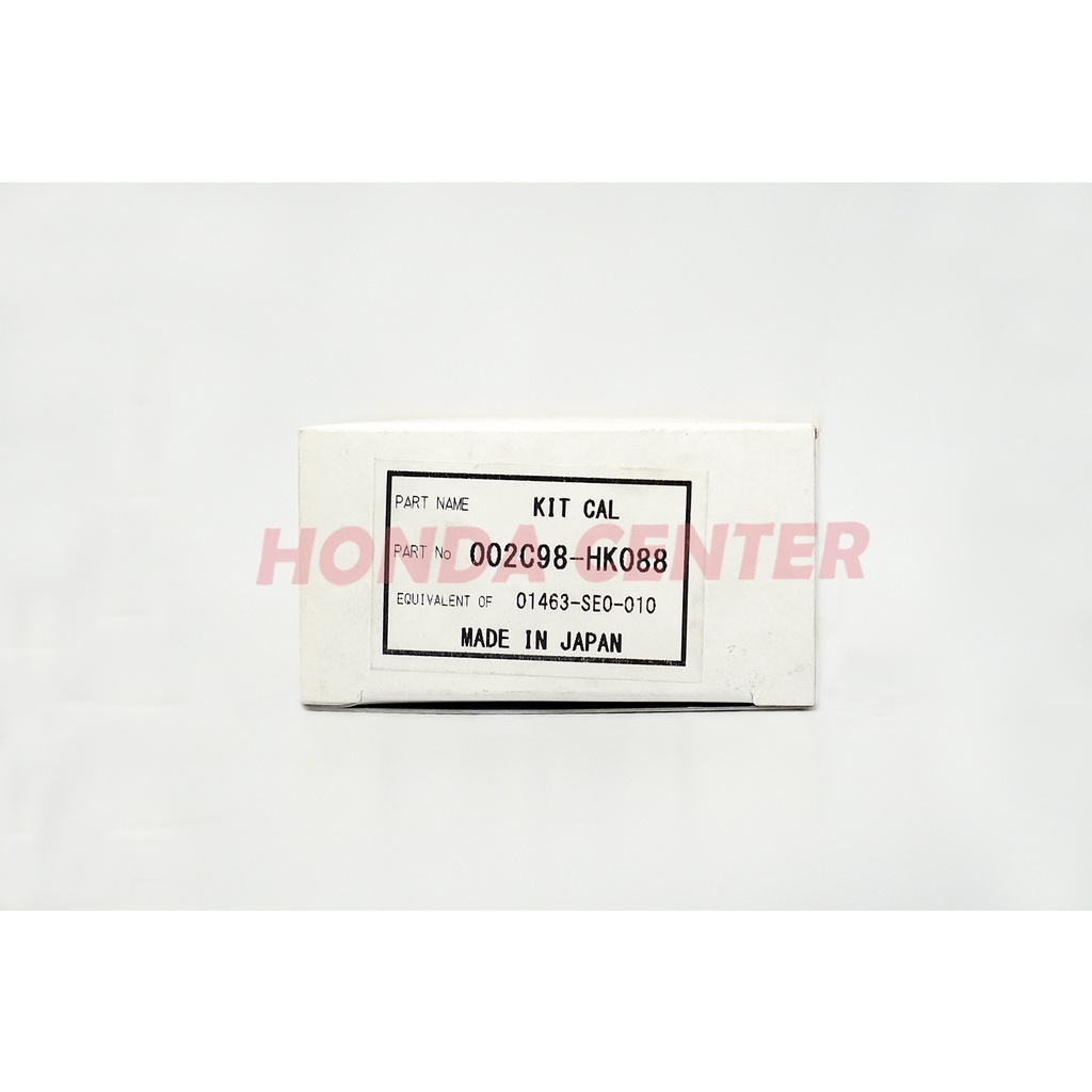 Kaliper caliper kit seal karet piston rem honda accord prestige 1986 1987 1988 1989 01463-SE0