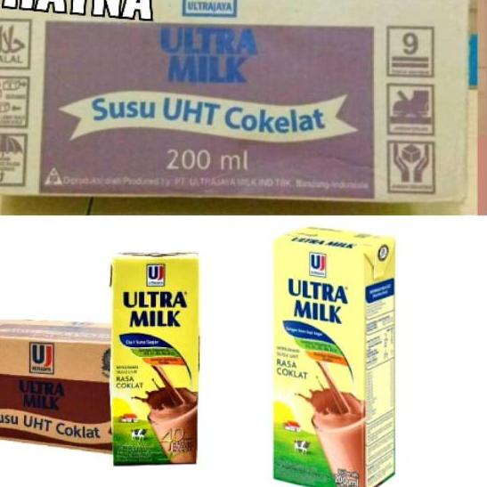 

Terbaru | FG2 | SUSU ULTRA MILK COKELAT UHT 200ml 1 Dus isi 24 Kotak