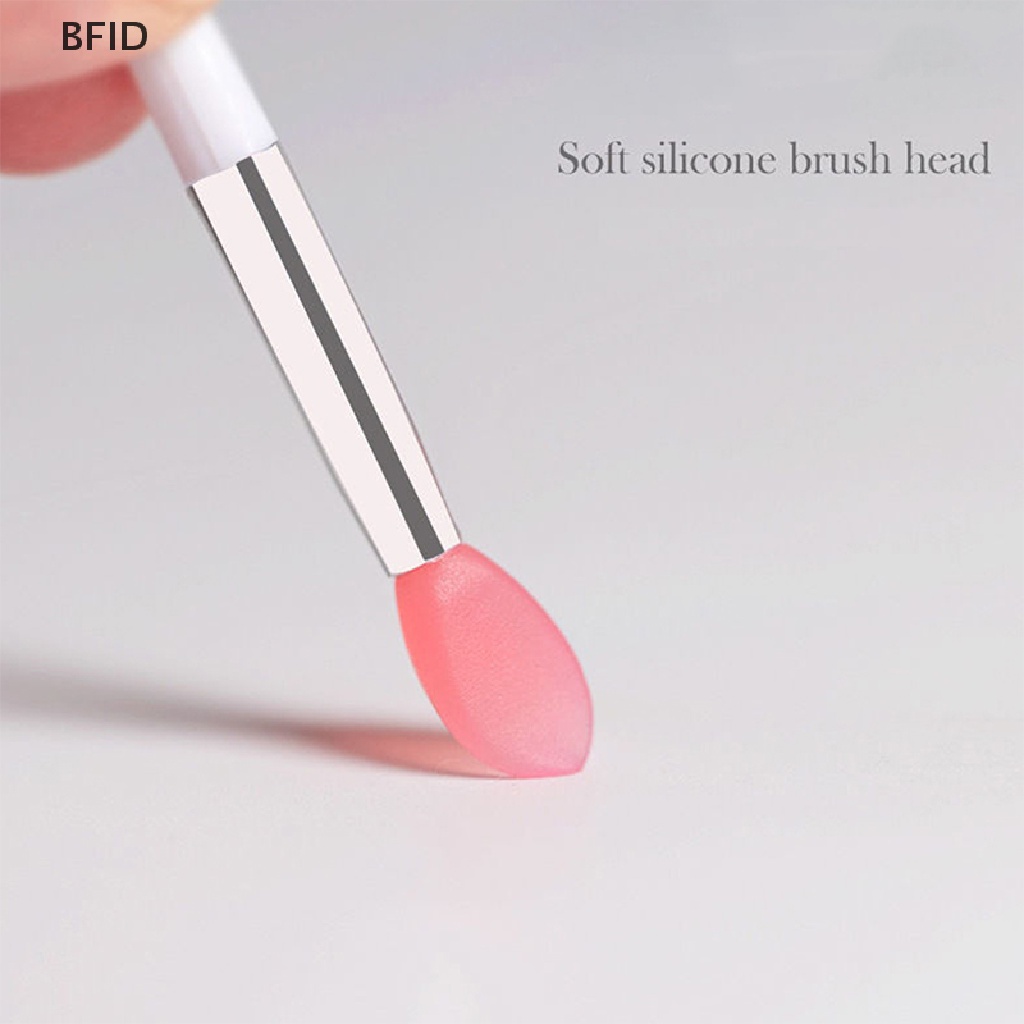 [BFID] 3pcs Silikon Lip Balms Lip Mask Brush Dengan Sucker Penutup Debu Makeup Brushes [ID]