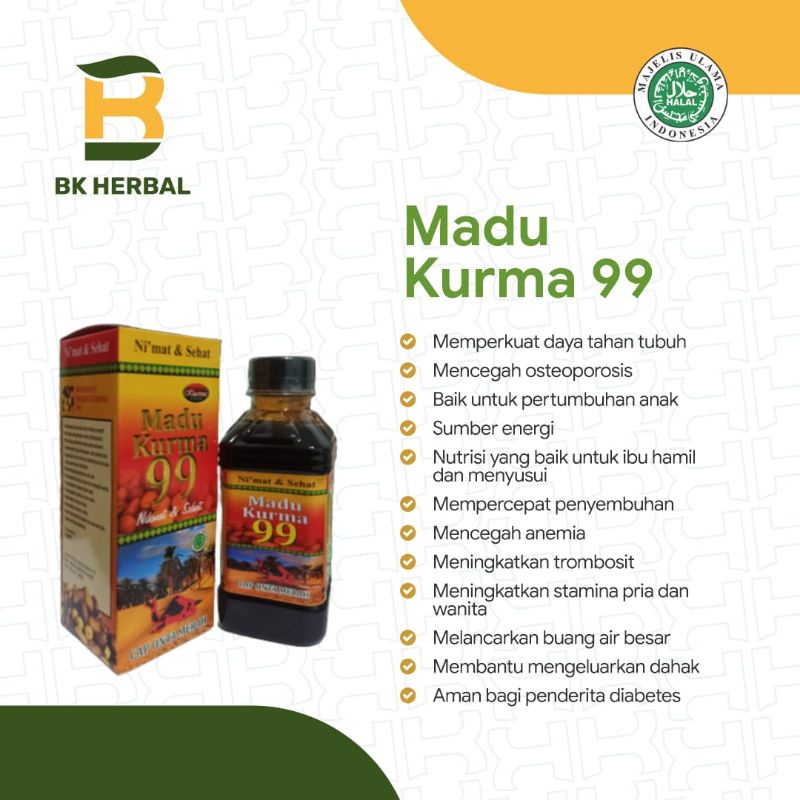 

Madu Kurma 99 Cap Onta Merah kharisma 330gr