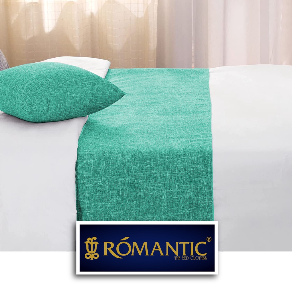 Bed Runner / Selendang kasur Aqua by ROMANTIC standard Hotel minimalis