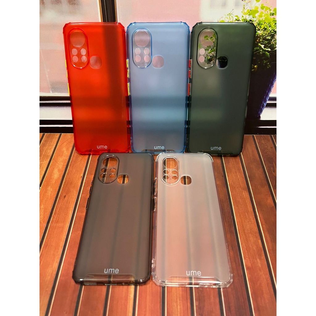 INFINIX HOT 11S CASE SILIKON UME TPU MATTE RAINBOW UNIQUE