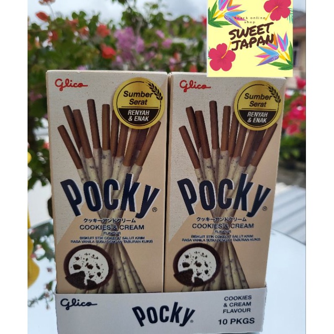 POCKY TERBARU COOKIES N CREAM SERIES MINI