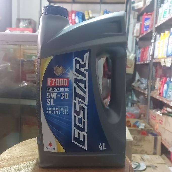 Oli Suzuki Ecstar 5W-30 4L . Oli Sgo Suzuki Genuine Terlaris