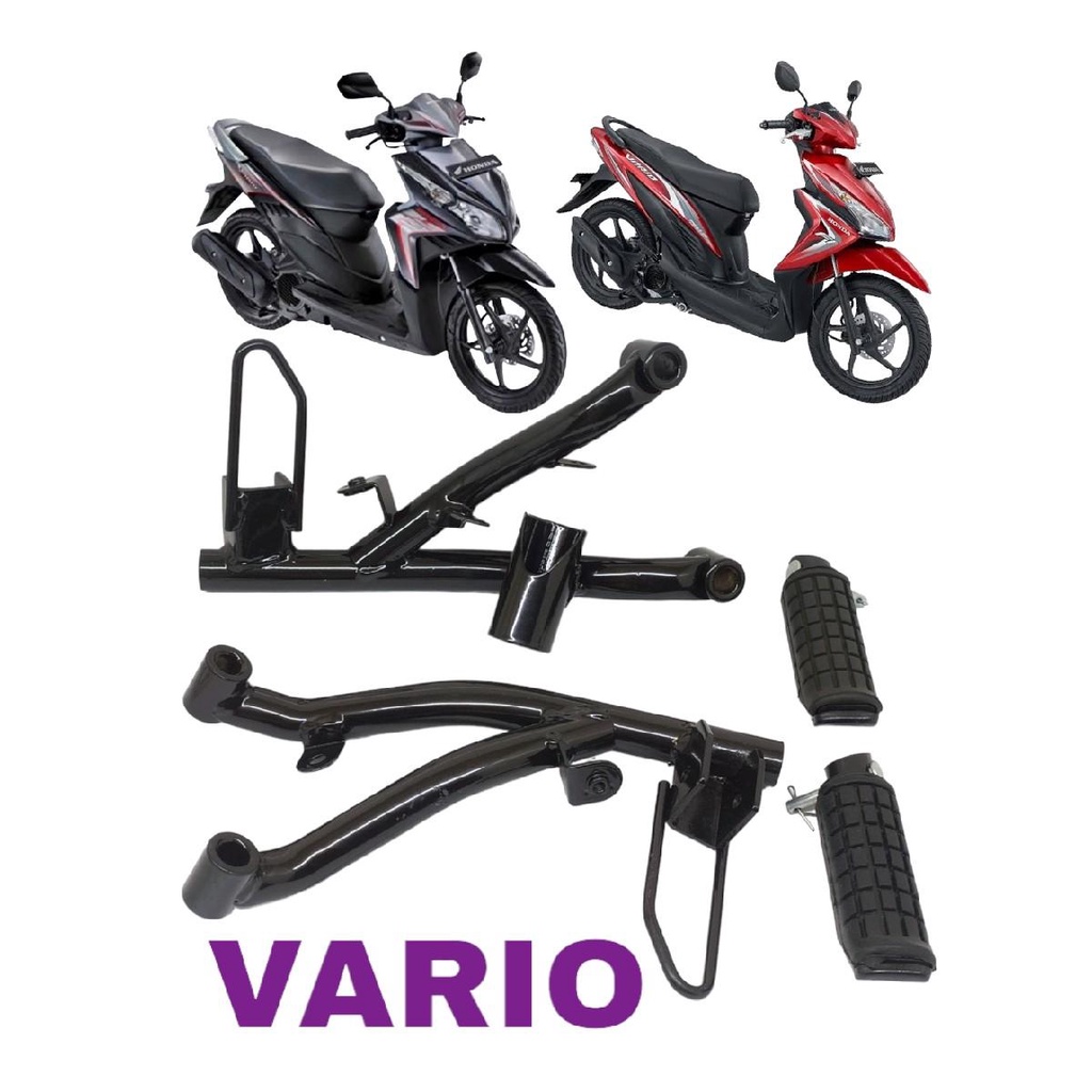 DUDUKAN STEP BELAKANG DAN KARET STEP VARIO VARIO KARBU VARIO 110