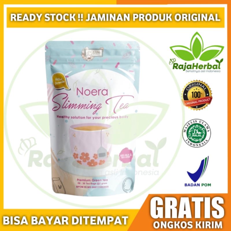 

100% ORIGINAL Noera Slimming Tea Teh Pelangsing Herbal Alami