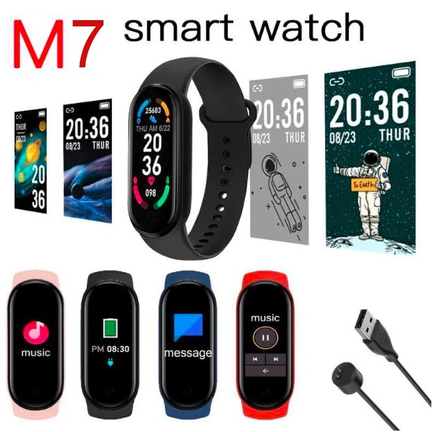 Garansi ✅ Xiaomi Mi Band 8 7 MiBand M7 M8 Jam Tangan Pria Wanita Digital SmartWatch Smartband waterproof