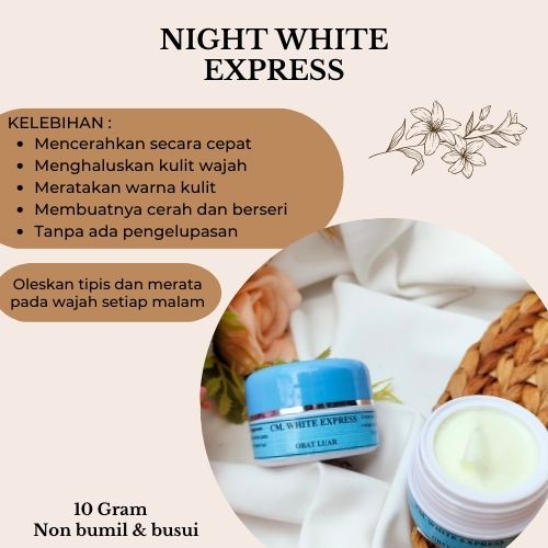 CREAM MALAM WHITE EXPRESS/CREAM MALAM EXTRA WHITE