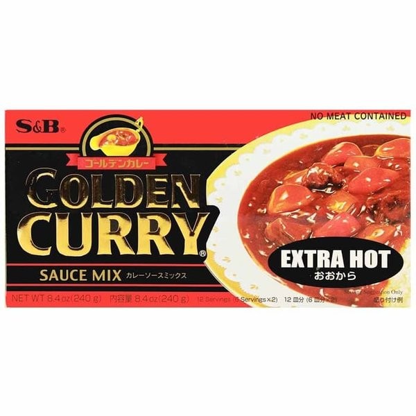 

[BISA COD] S&B Golden Curry 220g / Kari Jepang Golden Curry Mix 220 gr - Extra Hot