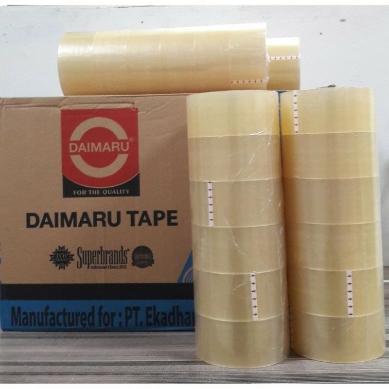 1 Dus Lakban Daimaru isi 72 Pcs Termurah