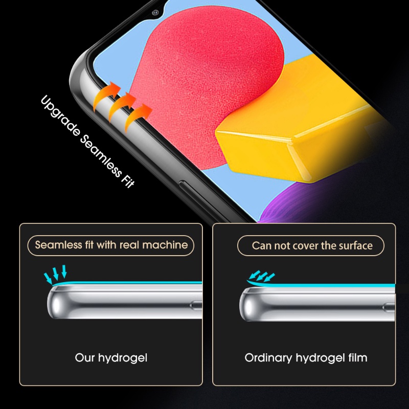 Full Coverage Pelindung Layar Hidrogel Anti-Aratch/HD Explosion-proof Tempered Glass Film Kompatibel Dengan Samsung Galaxy A04