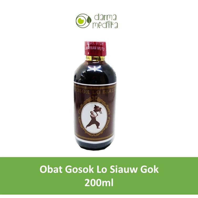 Minyak obat gosok Lo Ban Teng - Lo Siauw Gok 200 ml 200ml Lo Banteng