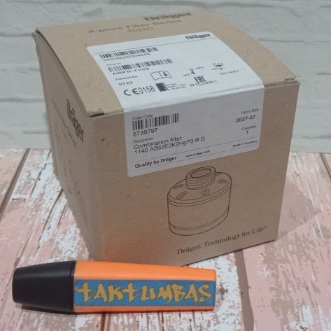 Drager X-plore Filter Masker Canester Series Rd40