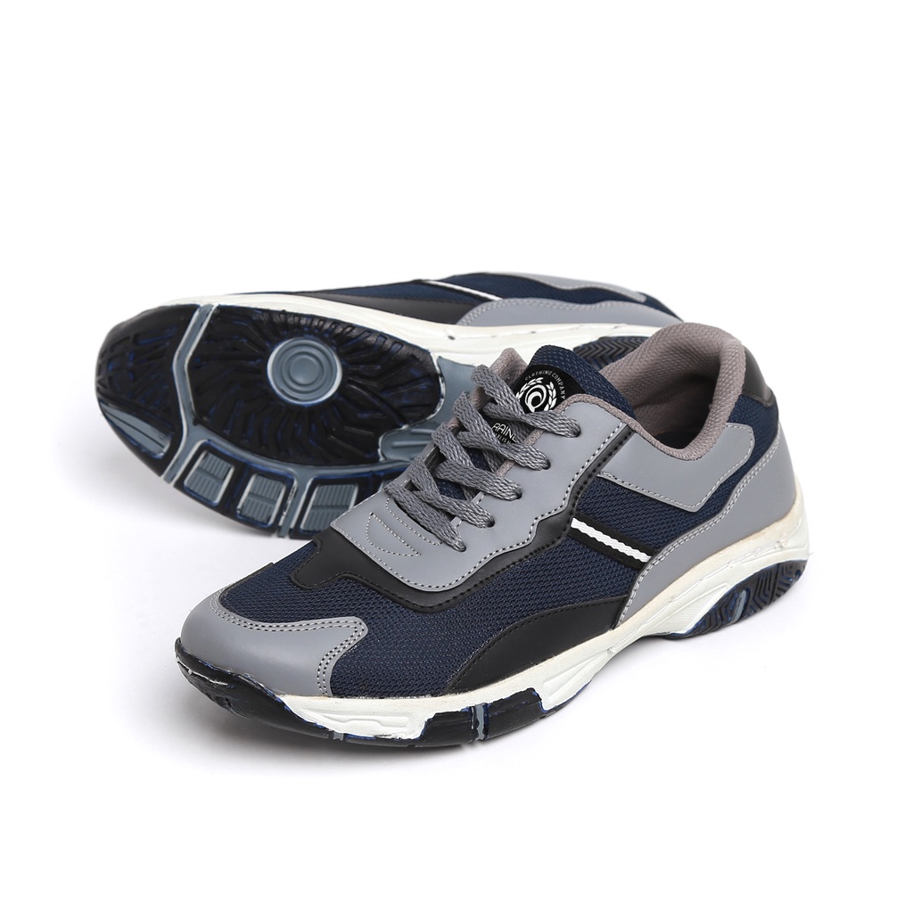 Sepatu Sneakers Olahraga Pria Running Sport Shoes Sepatu Cowok Casual Motif Corak Terbaru Kekinian Trendi Travelling C05