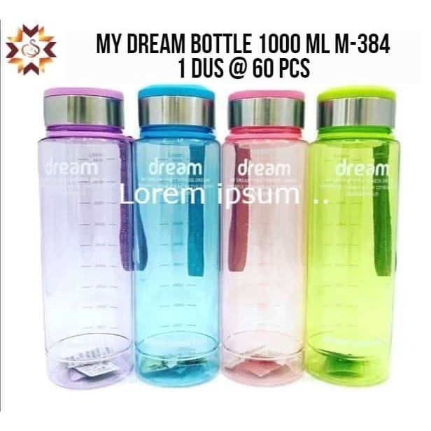 BOTOL MY DREAM BOTTLE M-384 BOTOL MINUM SPORT - 1 LITER