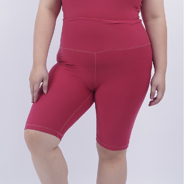 Millenia - Thalia Biker Short - Celana Pendek Olahraga Wanita Big Size [MYRMS 01]