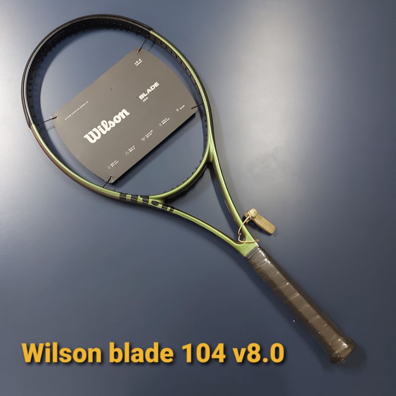 RAKET TENIS WILSON BLADE 104 V8.0 ORIGINAL