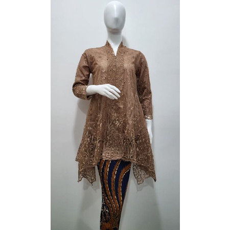 Permata Olshop / Kebaya Tunik Floy Busui Modern / Kebaya Busui / Kebaya Kondangan / Kebaya Wisuda / Kebaya Pesta Mewah