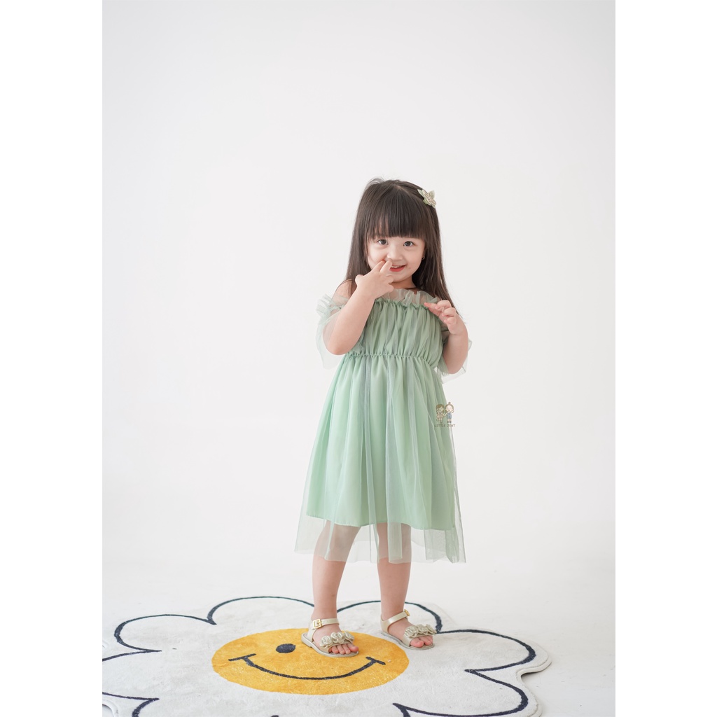 LITTLE JENT Bryn Mini Dress | Dress Baju Pesta Anak Perempuan Ulang Tahun Casual