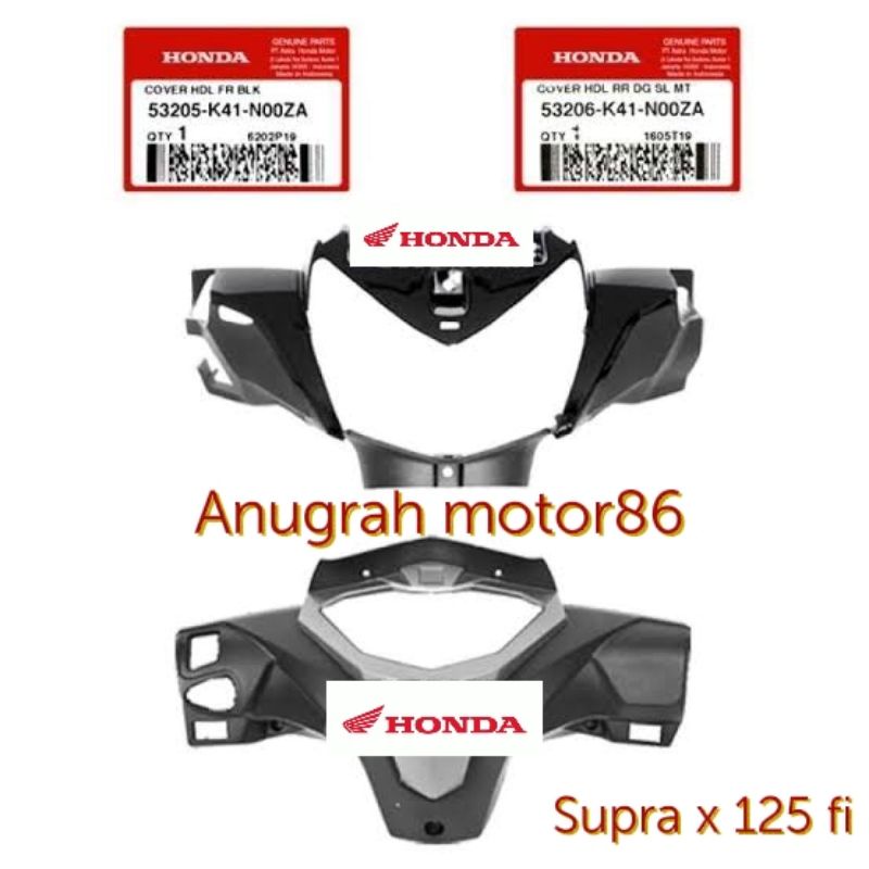 53206-K41-N00ZA 53205-K41-N00ZA Batok Depan Belakang Supra x 125 fi 2014 sampai sekarang