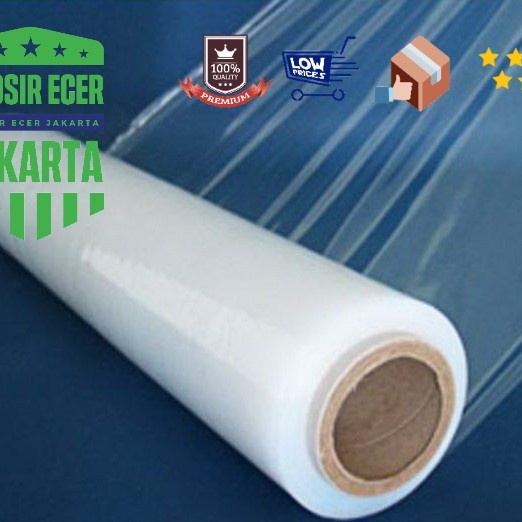 

Selotip Plastik Wraping Bening 50Cm X 200M