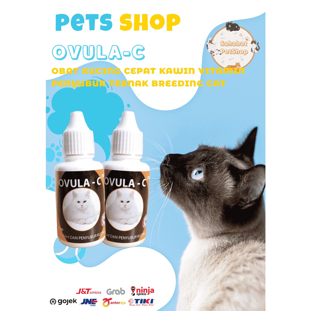 Ovula- C birahi dan penyubur kucing 30ml