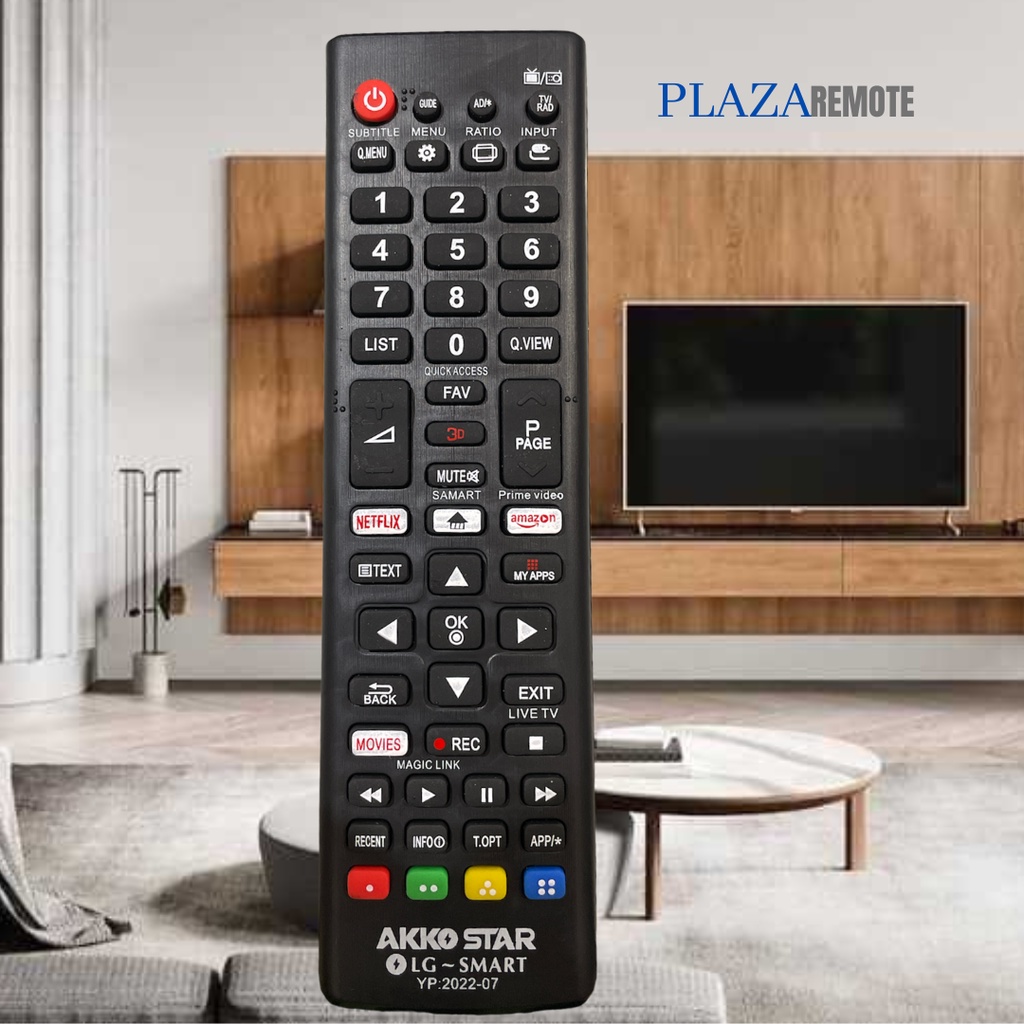 REMOTE LG SMART TV AKKO 3D LANGSUNG PAKAI