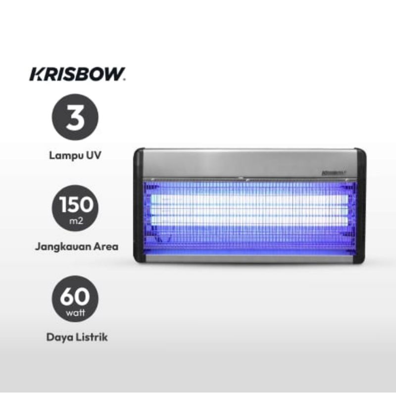 Krisbow Perangkap Nyamuk 3x20 Watt