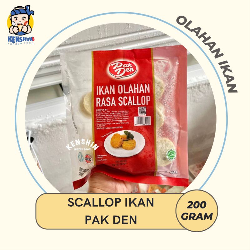 

SCALLOP IKAN PAK DEN / Kenshin Frozen Food