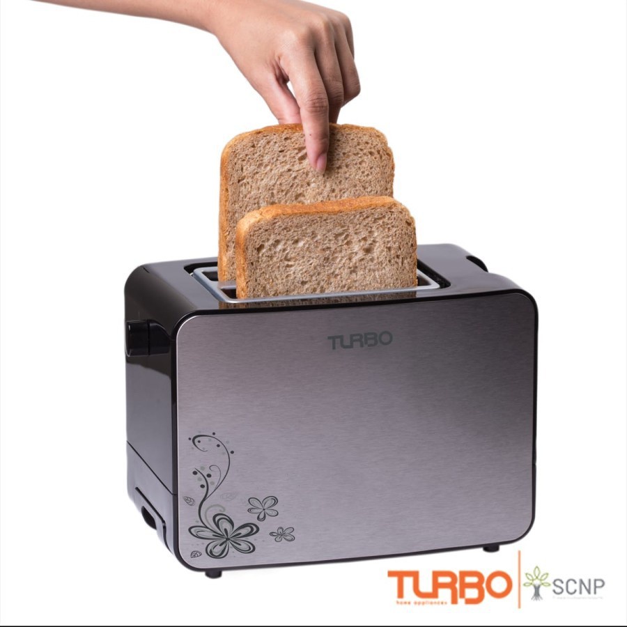 Turbo Pop Up Toaster Pemanggang Roti Listrik Type-  EHL1018