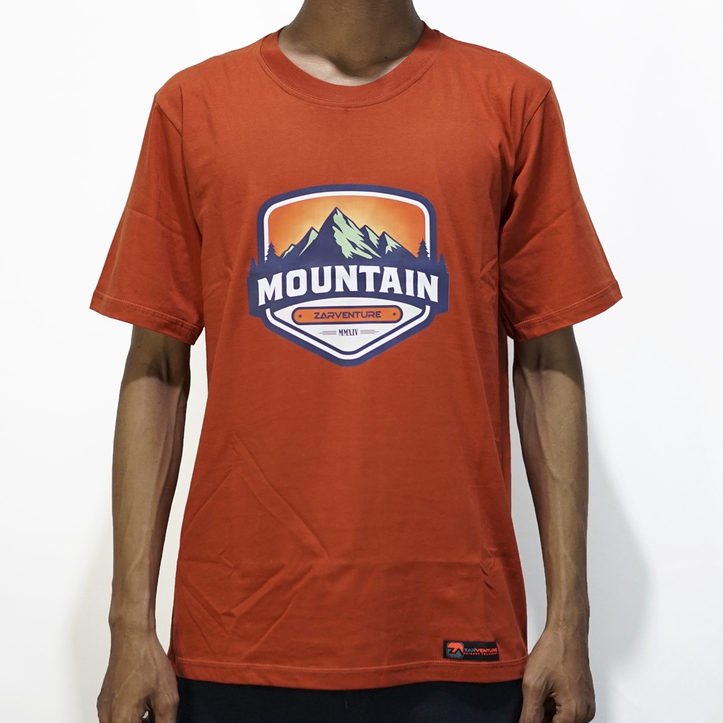 kaos tshirt tema adventure hiking zarventure 1005