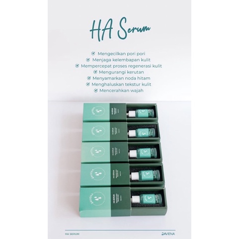 Daviena Skincare Serum HA | Serum Bopeng