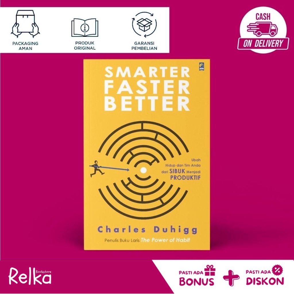 Jual Buku Smarter Faster Better - Charles Duhigg | Shopee Indonesia