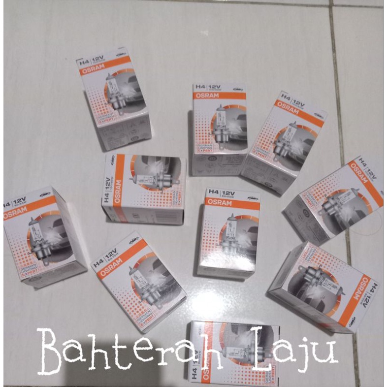 Paket Lampu Osram 10pc campur 60/55 5pc 100/90 5pc Mix