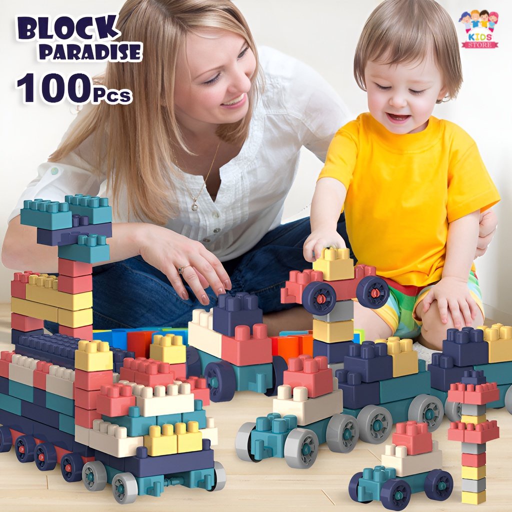 Paradise Lego Block Besar | Mainan Anak Laki Laki Building Block | Mainan Susun Block | Balok Blocks