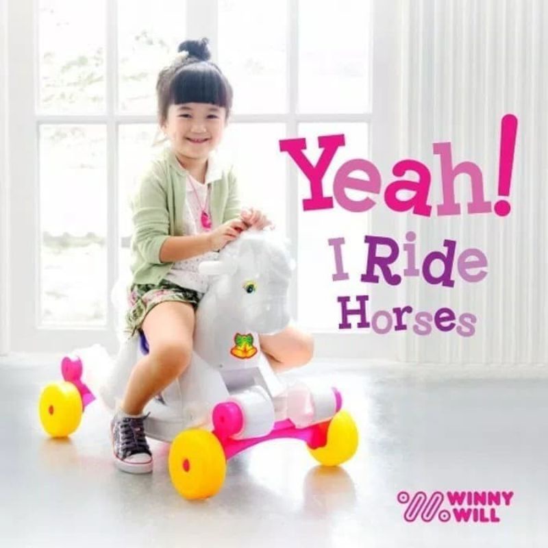 MAINAN ANAK KUDA DORONG AYUN SHP RIDE ON CAR LAMPU MUSIK KP 582 KP 561 KH 582 HARGA MURAH