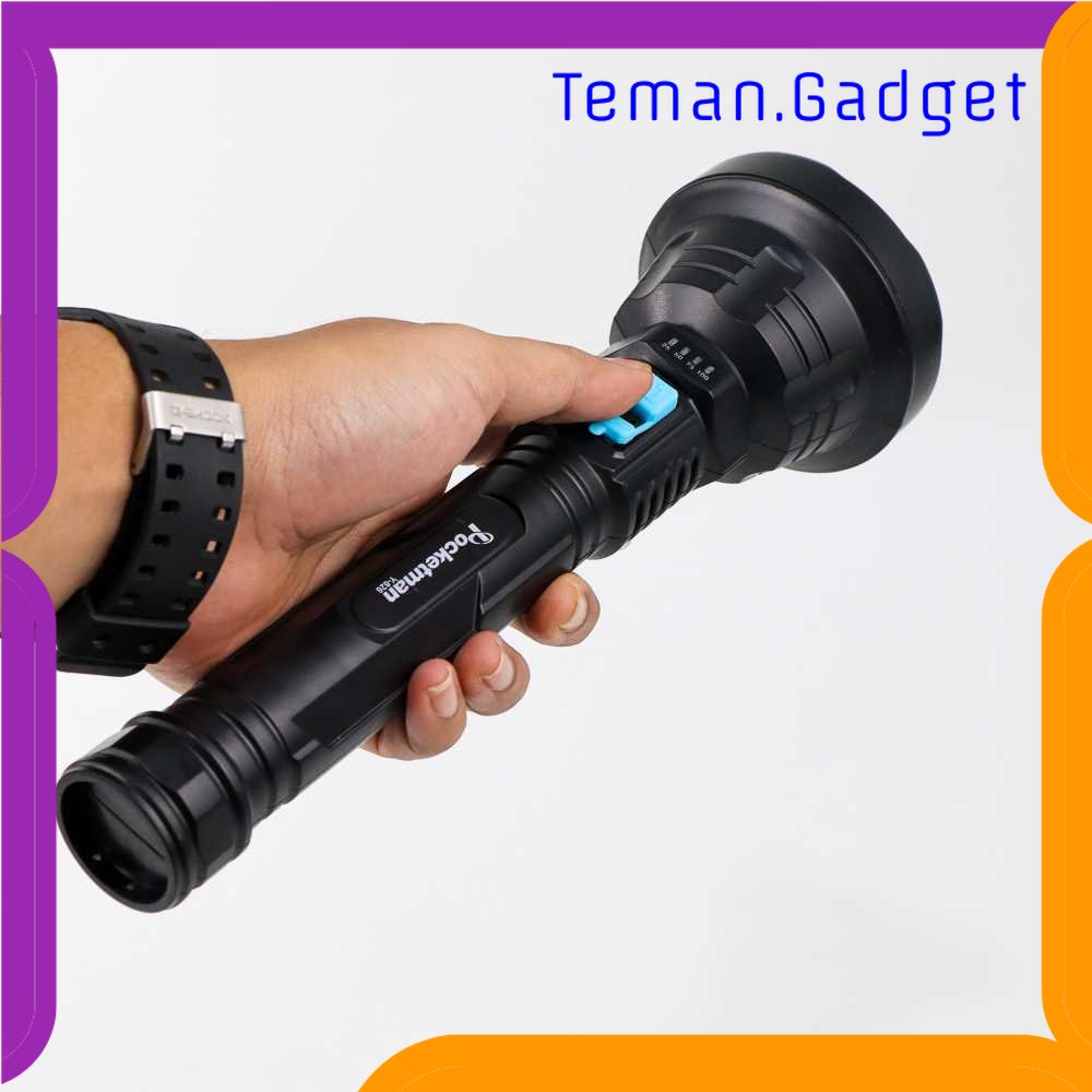 TG-SNT Pocketman Senter LED Waterproof USB  XPE 500 Lumens - Y-826